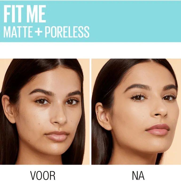 Maybelline New York Fit Me Matte + Poreless Foundation 122 Creamy Beige 30 ML