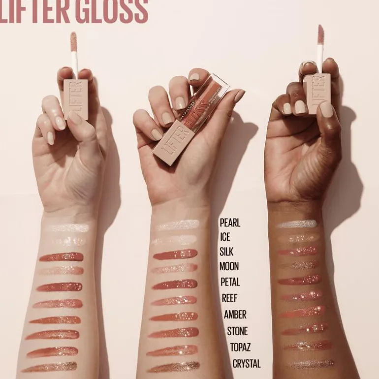 Maybelline New York Lifter Gloss 1 Pearl Transparant Lipgloss