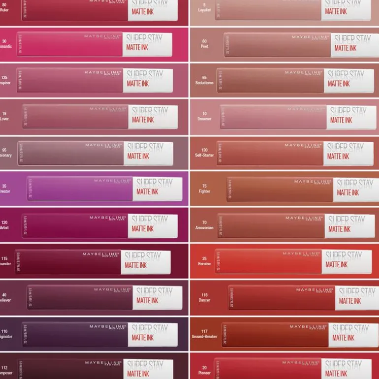 Maybelline New York Superstay Matte Ink Lippenstift 65 Seductress