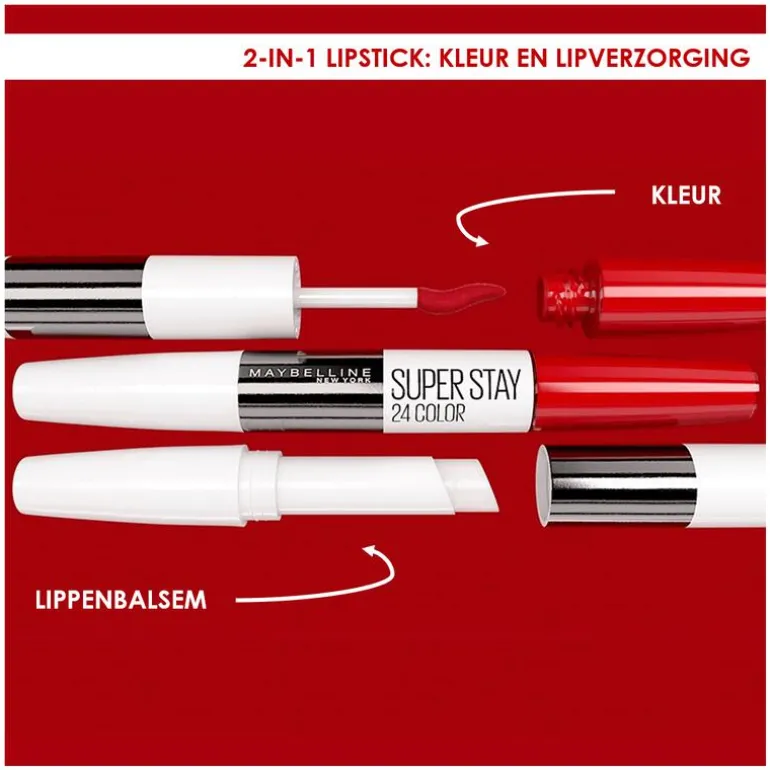 Maybelline Superstay 24H Color Lipstick 542 Cherry Pie