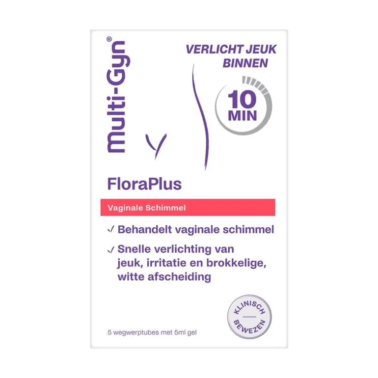 Multi-Gyn FloraPlus Bij Vaginale Schimmel 5X5 ML