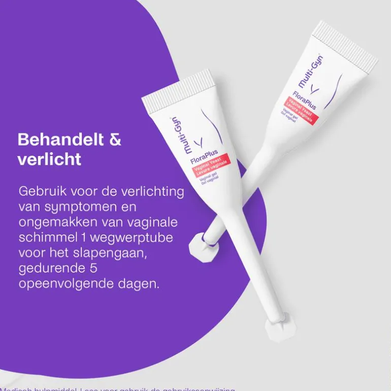 Multi-Gyn FloraPlus Bij Vaginale Schimmel 5X5 ML