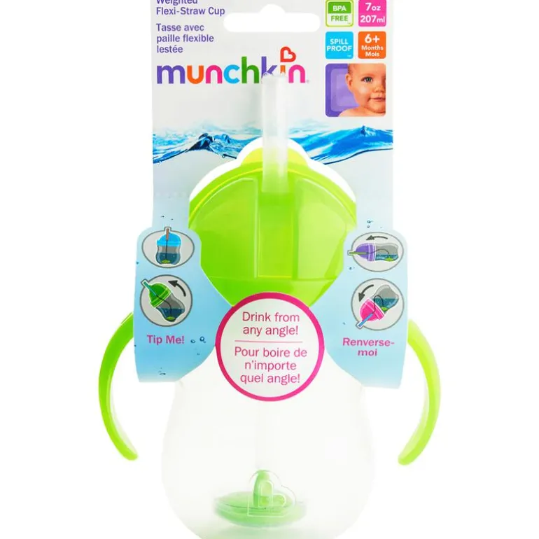 Munchkin Tip & Sip Straw Cup
