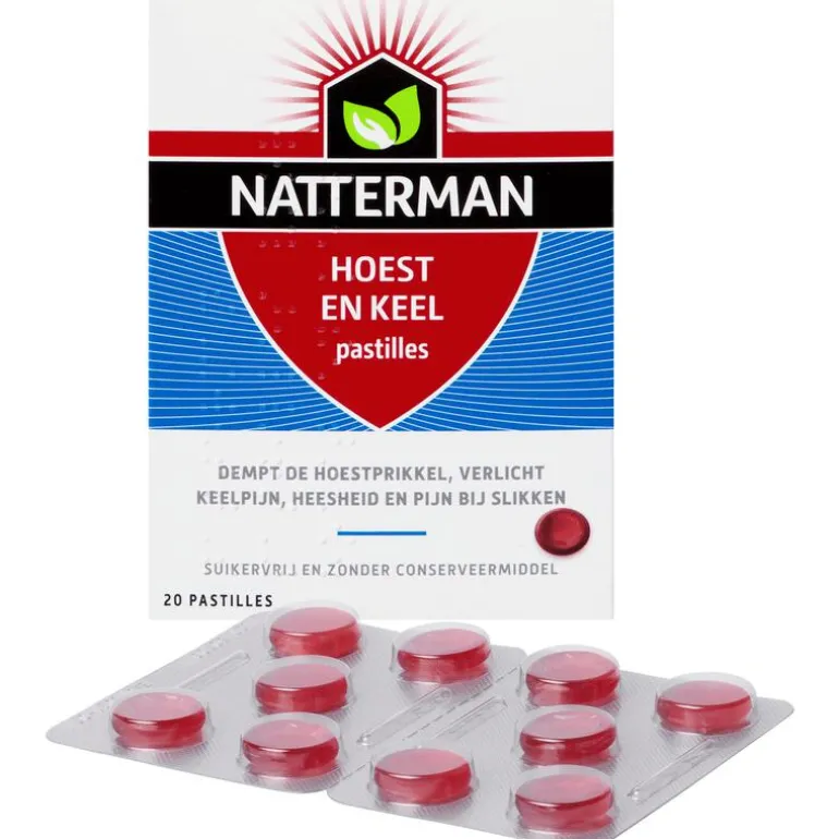 Natterman Hoest en Keel pastilles 20 stuks