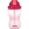 Nûby Flip-It Rietjesbeker Roze 12+ m 355 ML