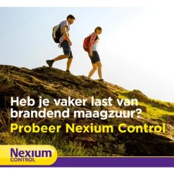 Nexium Control 7 Tabletten Voor brandend maagzuur