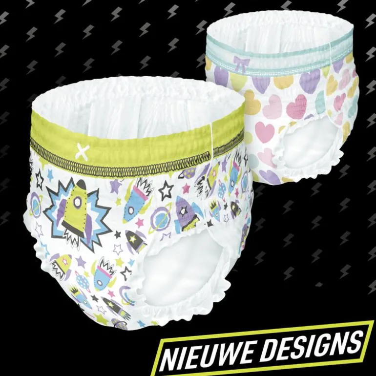 Ninjamas Pants Luierbroekjes Jongen Maat 7 4-7 Jaar 10 Stuks