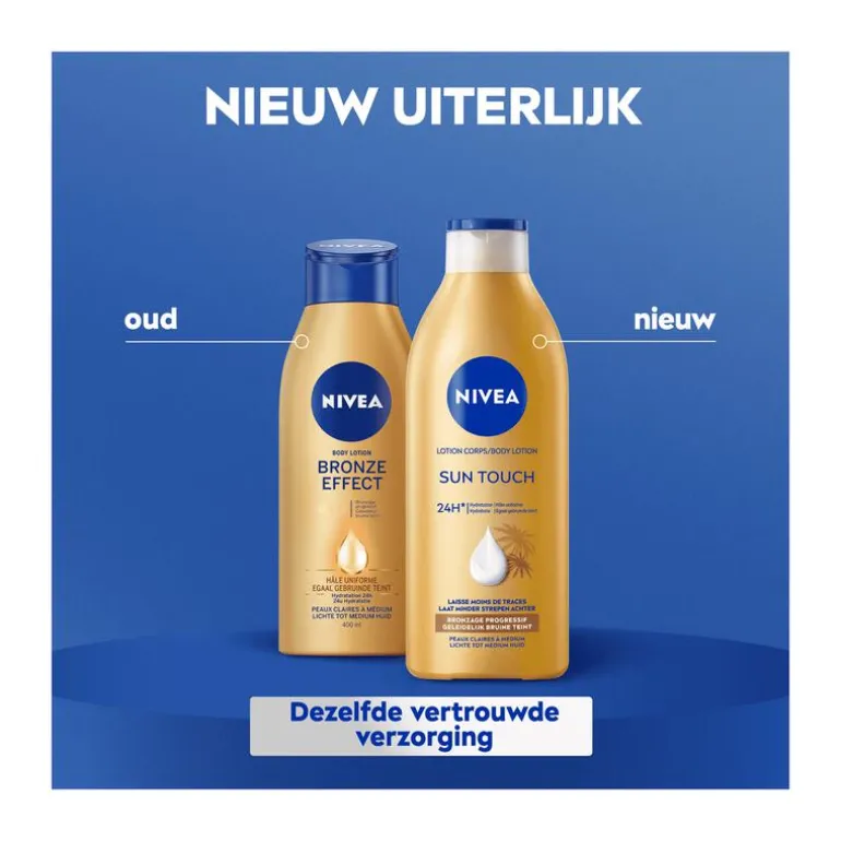 NIVEA Bronze Effect Body Lotion Lichte Tot Medium Huid 400 ML