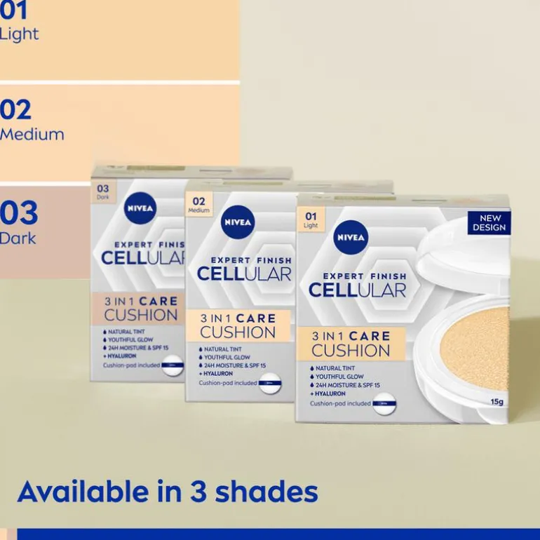 NIVEA Cellular 3-in-1 Cushion Dark 15 ML