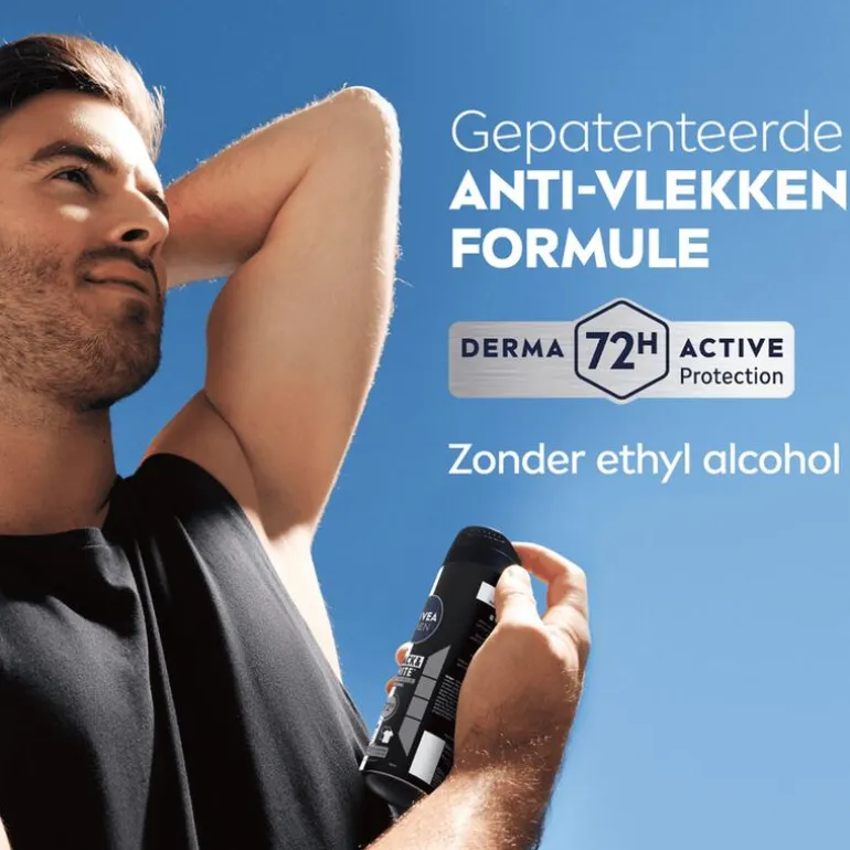 NIVEA MEN Black & White Invisible Original Deodorant Spray 150 ML
