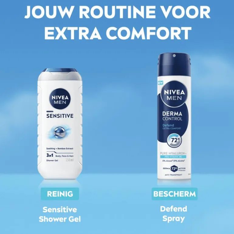 NIVEA MEN Derma Control Defend Deodorant Spray 150 ML