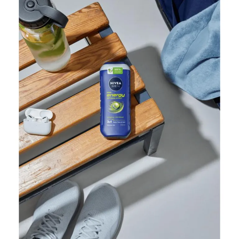 NIVEA MEN Energy 3-in-1 Douchegel 250 ML