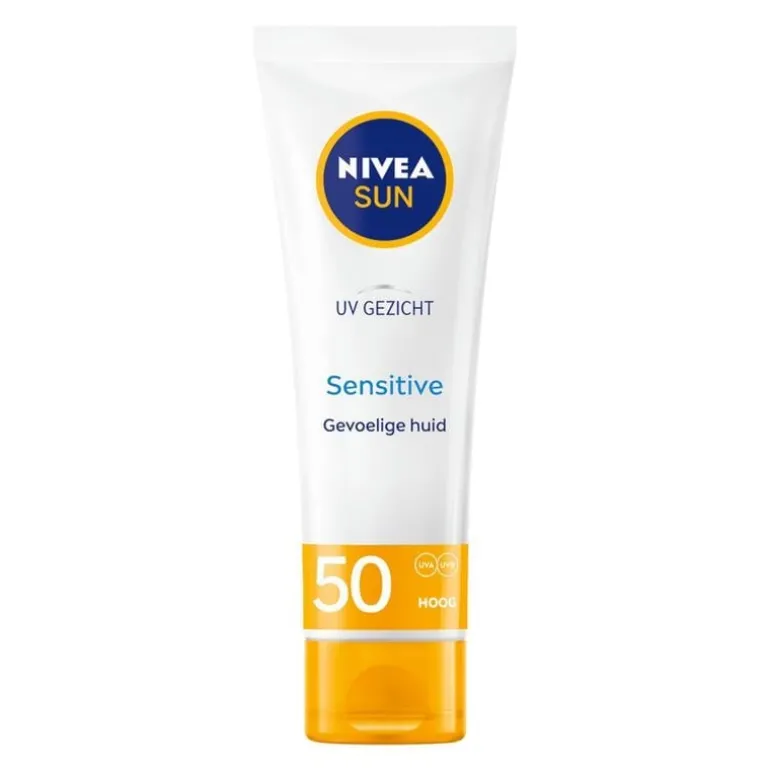 NIVEA SUN Gezichtszonnecrème Sensitive SPF50 50 ML