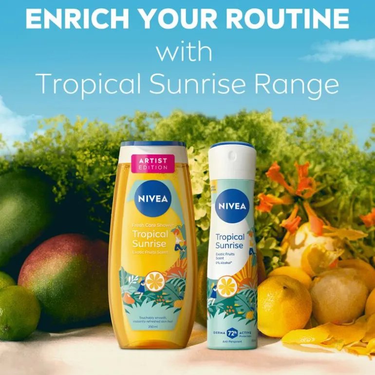 NIVEA Tropical Sunrise Douchegel 250 ML