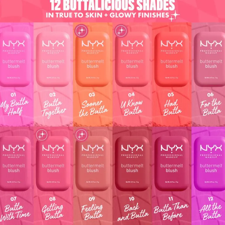 NYX Buttermelt Blush Getting Butta
