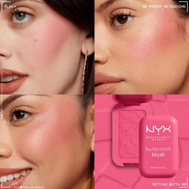 NYX Buttermelt Blush Getting Butta