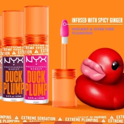 NYX Professional Makeup Duck Plump Lip Plumping Laquer Lipgloss14 Hall Of Flame