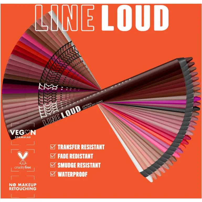 NYX Professional Makeup Line Loud Lip Liner Ten Out Of Ten
