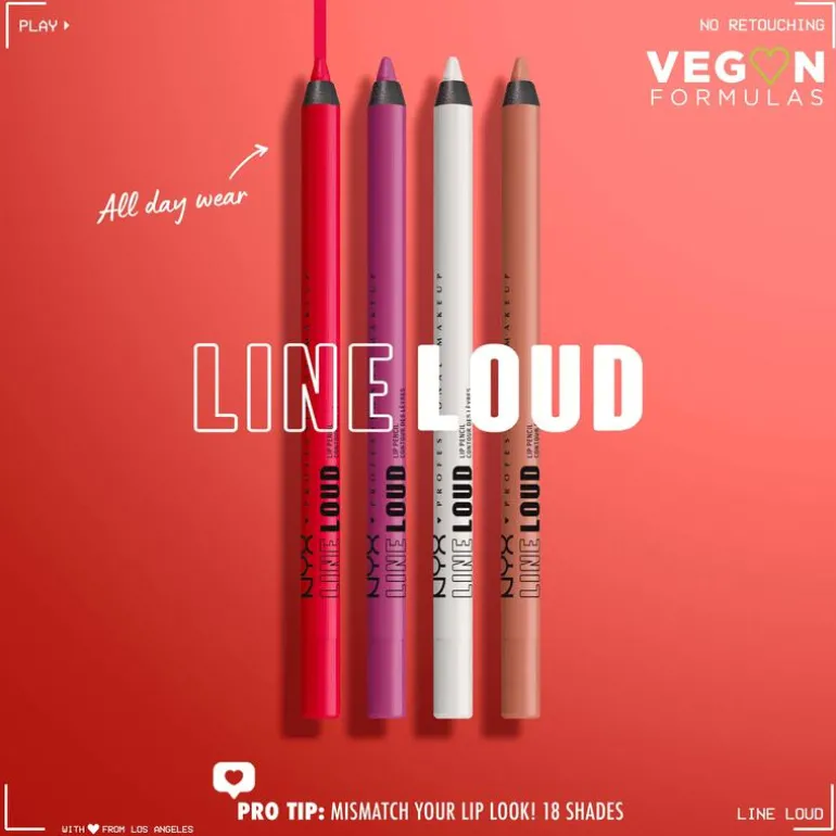 NYX Professional Makeup Line Loud Lipliner 09 Hottie Hijacker