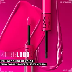 NYX Professional Makeup Shine Loud Pro Lipgloss 29 Movie Maker
