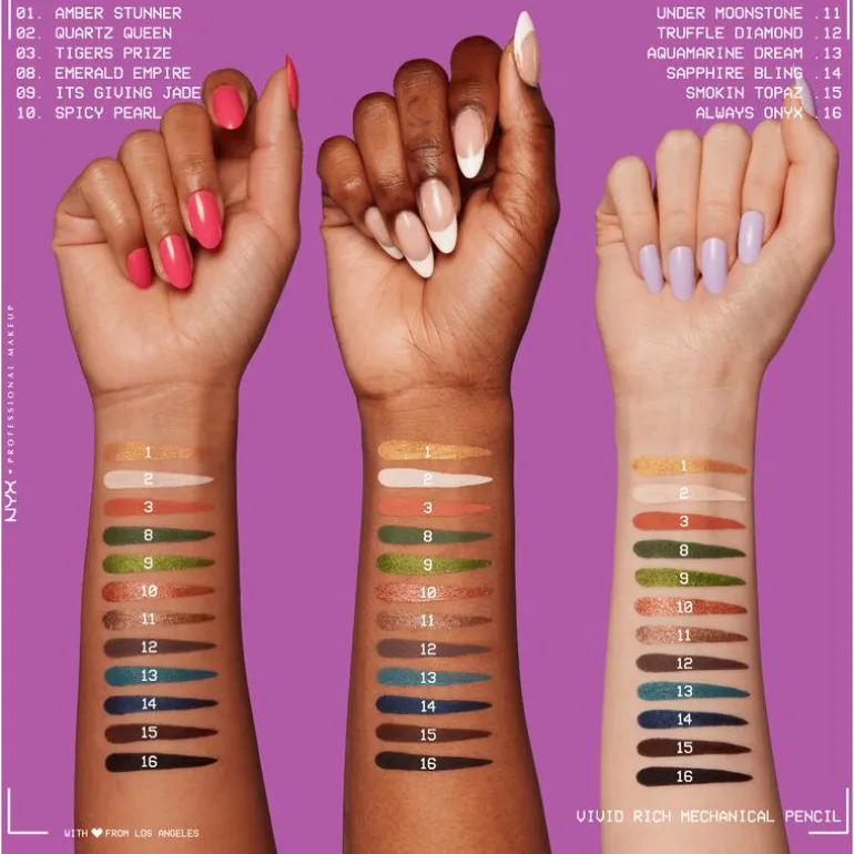 NYX Professional Makeup Vivid Rich Mechanical Pencil Smokin Topaz