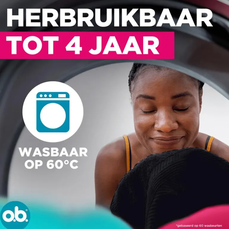 o.b.® Herbruikbaar Menstruatie Ondergoed XS/S