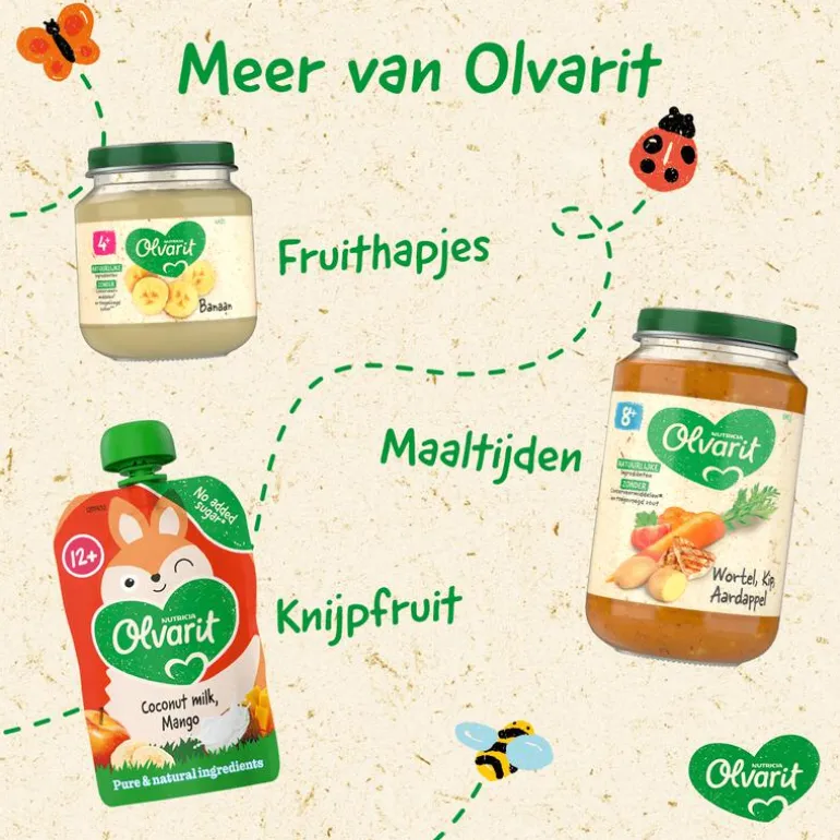 Olvarit Knijpfruit Kokosmelk Mango
