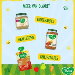 Olvarit Spinazie Kip Aardappel Babyhapje 12+ maanden 250GR