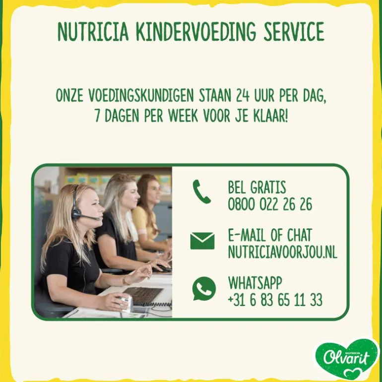 Olvarit Spinazie Kip Aardappel Babyhapje 12+ maanden 250GR