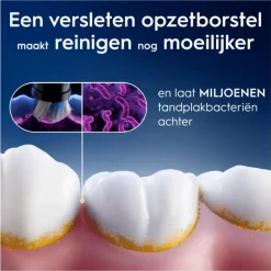 Oral-B iO Gentle Care Opzetborstels Zwart 2 Stuks