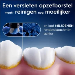 Oral-B iO Ultimate Clean Opzetborstels Zwart 6 Stuks
