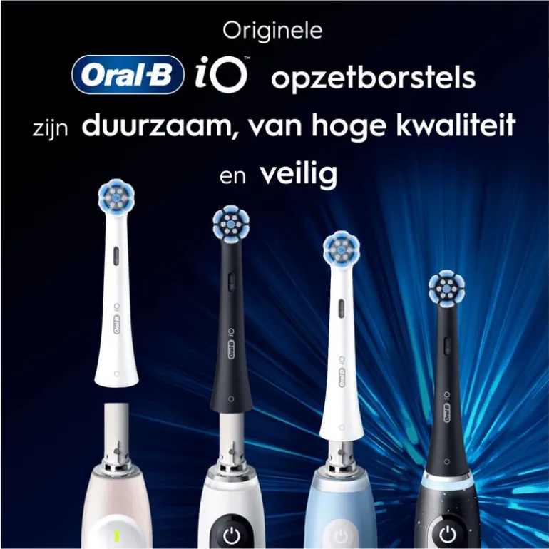 Oral-B iO Ultimate Clean Opzetborstels Wit 6 Stuks