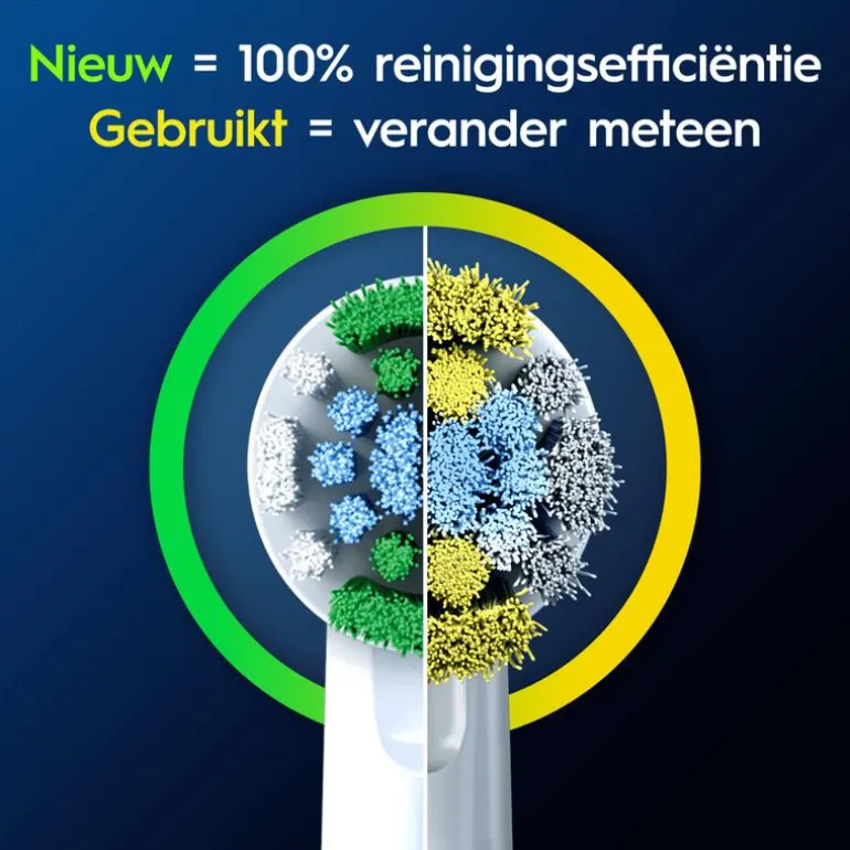 Oral-B Precision Clean Opzetborstels Wit - 10 Stuks