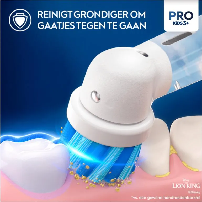 Oral-B Pro Kids 3+ Lion King Elektrische Tandenborstel by Braun