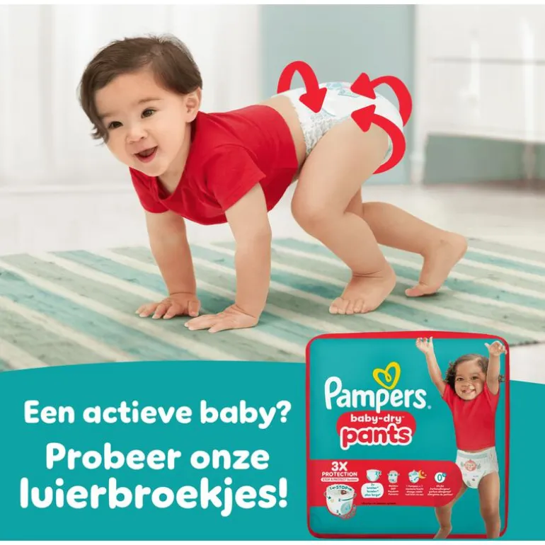 Pampers Baby Dry Luiers Maat 3 6-10 KG 23 stuks