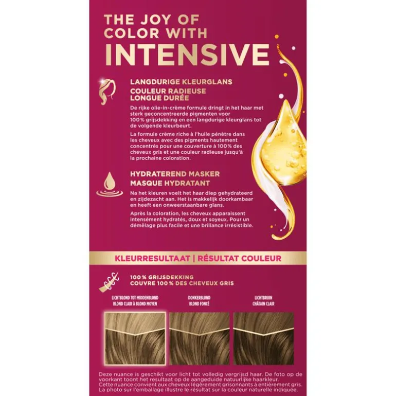 Poly Palette Intensive Crème Coloration 500 Donkerblond