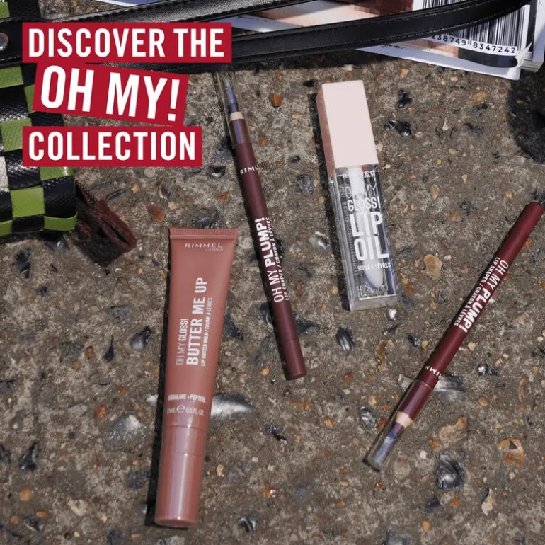 Rimmel London Oh My Plump! Lip Liner - Nude - 010 Iconic Beige