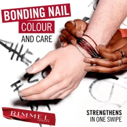 Rimmel London Wonder'Bond Care+Color Nagellak - Roze - 003 Slip Dress
