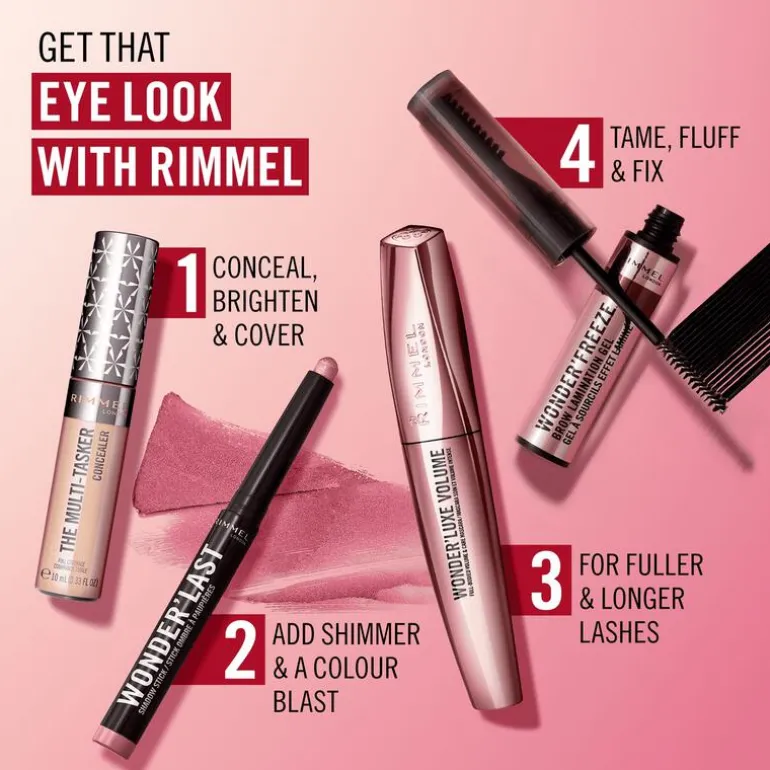 Rimmel London Wonder'freeze Wenkbrauwgel 004 Deep Brown 6 G