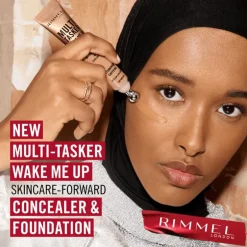 Rimmel Multi-Tasker Wake Me Up Concealer en Foundation 040 Ivory