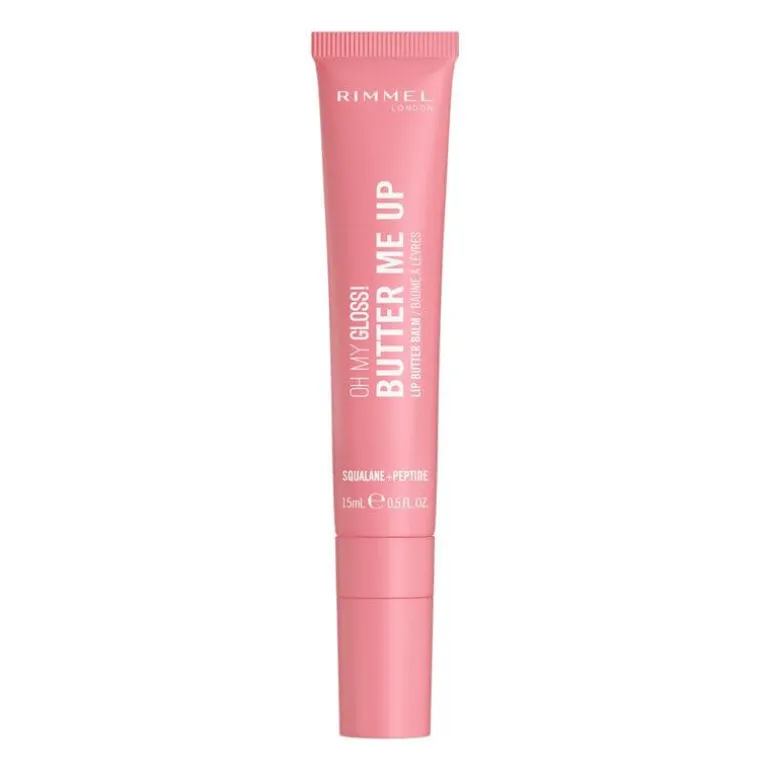 Rimmel Oh My Gloss Butter Me Up Lip Butter - Roze - 002 Bubble Gum