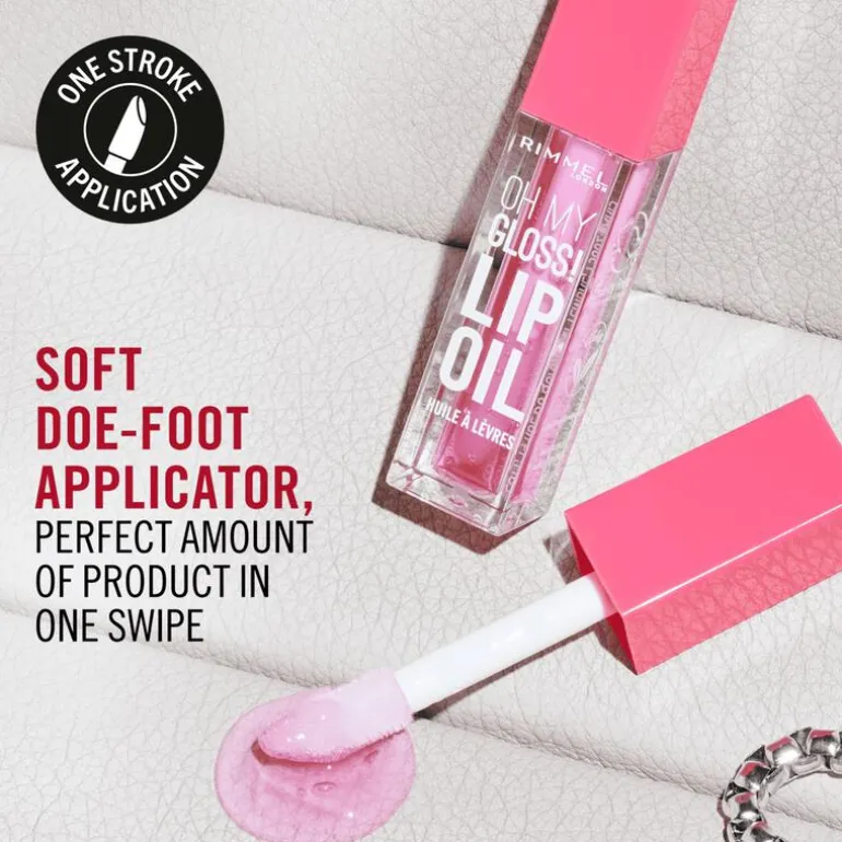 Rimmel Oh My Gloss! Lip Oil 004 Vivid Red