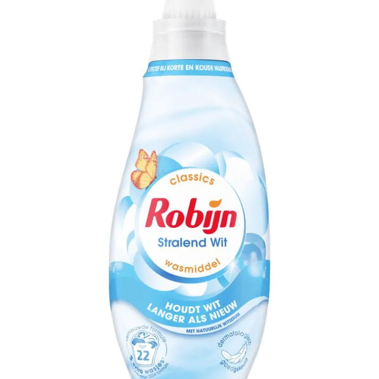 Robijn K&K Stralend Wit - 665ml 22wb
