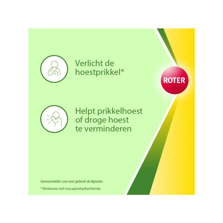 Roter Noscapect 40 omhulde tabletten