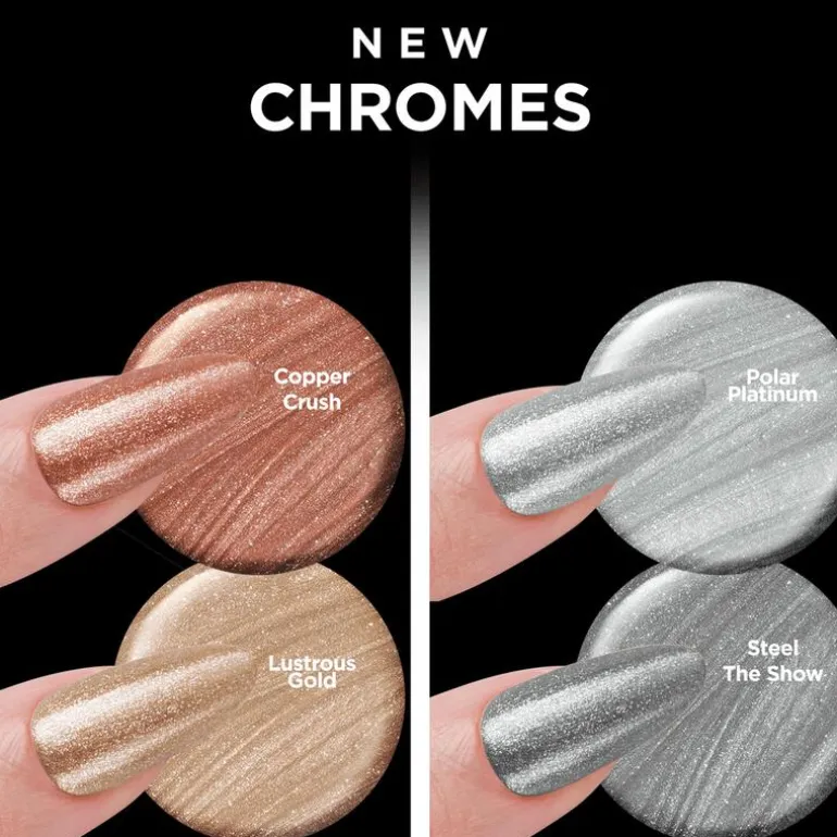 Sally Hansen Insta-Dri Chrome Nagellak - Zilver - 125 Polar Platinum