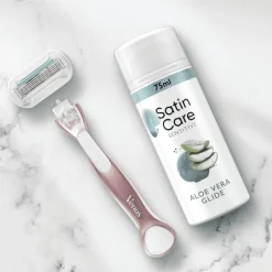 Satin Care Scheergel Gevoelige Huid Mini 75 ML