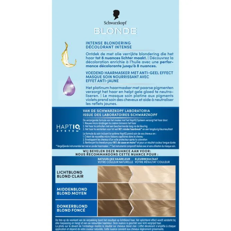 Schwarzkopf Blonde OmegaPlex Haarverf L101