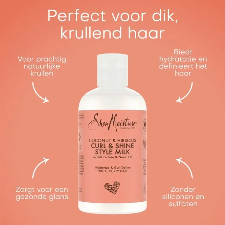 Shea Moisture Coconut & Hibiscus Style Milk