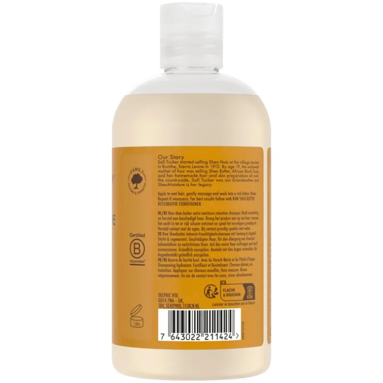 Shea Moisture Shampoo Raw Shea Butter 384 ML