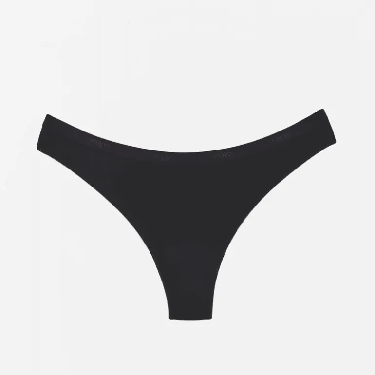 Snuggs period underwear Brazilian light black M